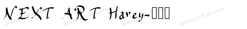 NEXT ART Havey字体转换